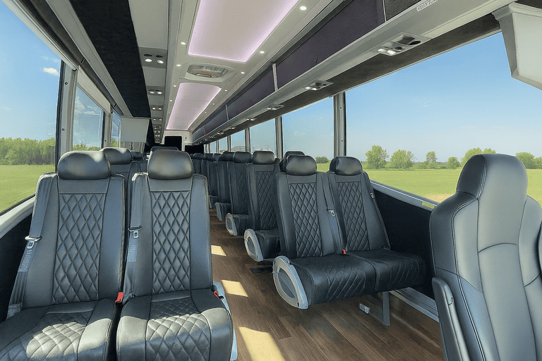 coach bus in Santa Barbara