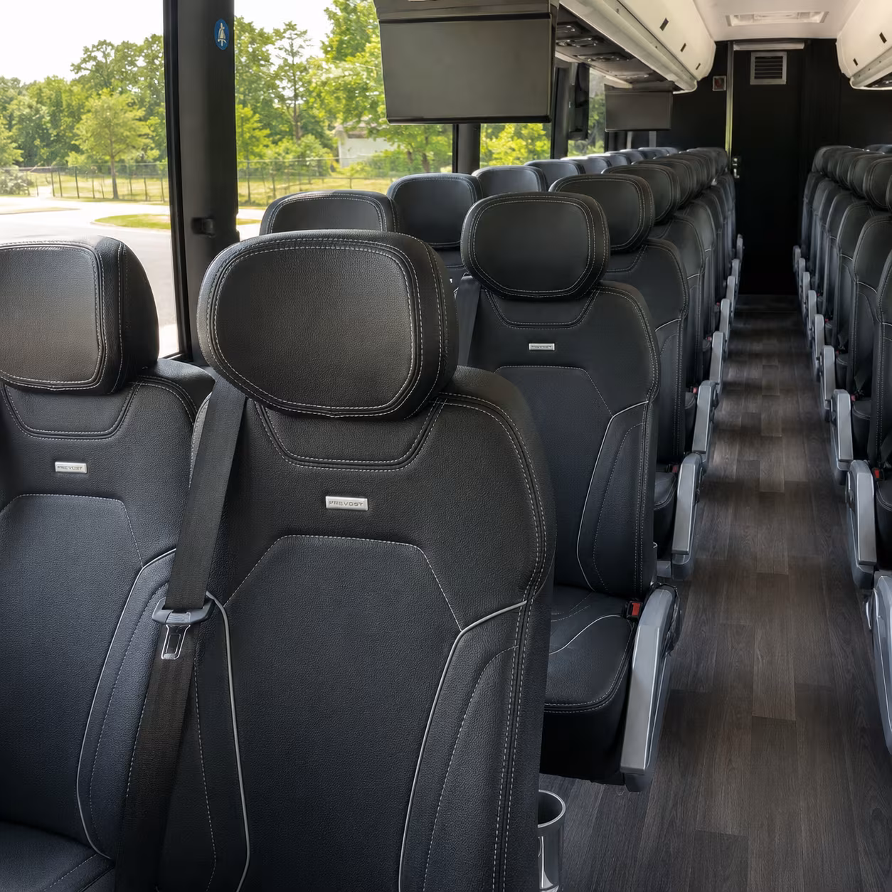 charter buses for santa ynez valley and wine country wedding weekends