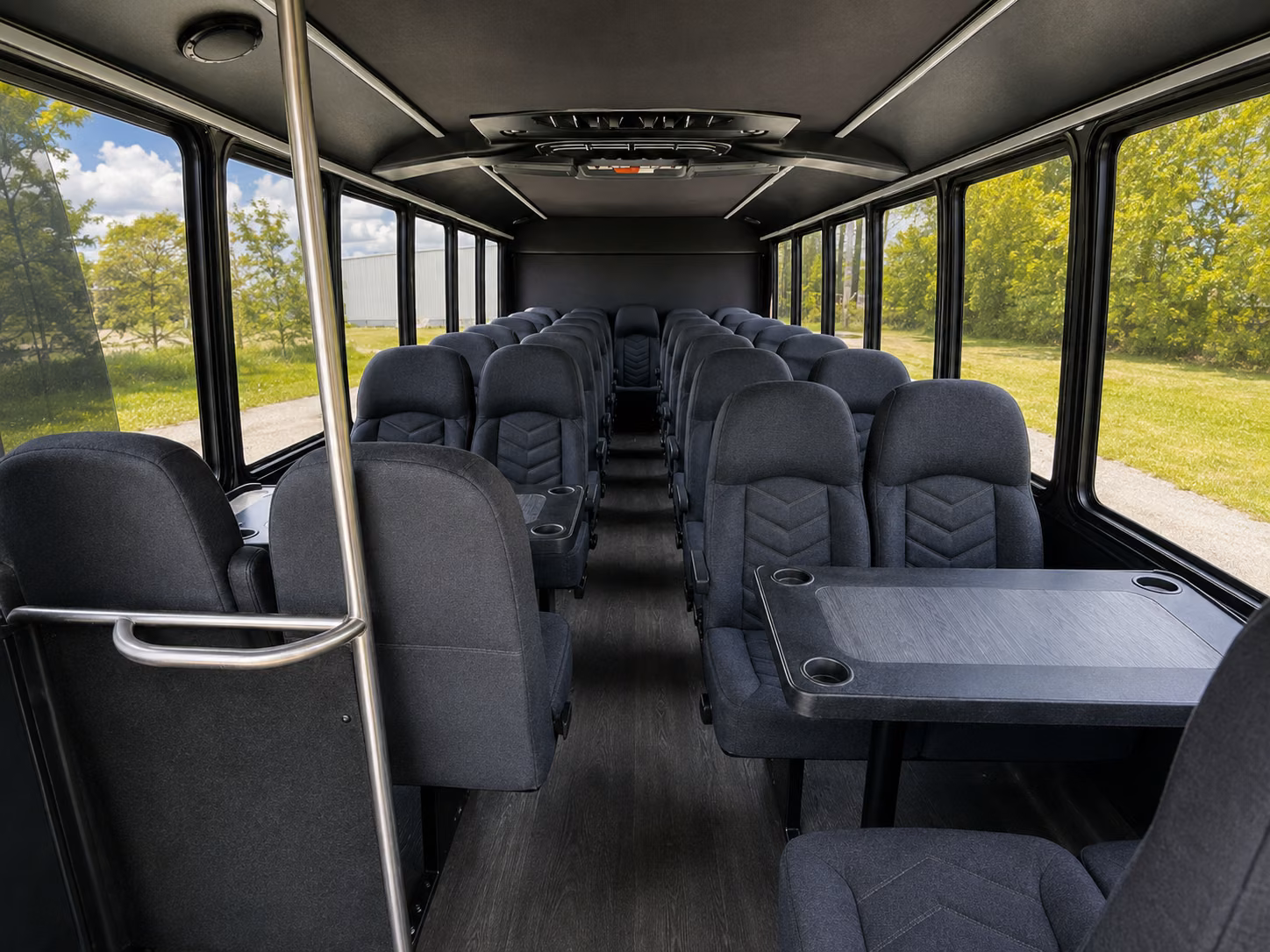 santa barbara 20 passenger minibus interior