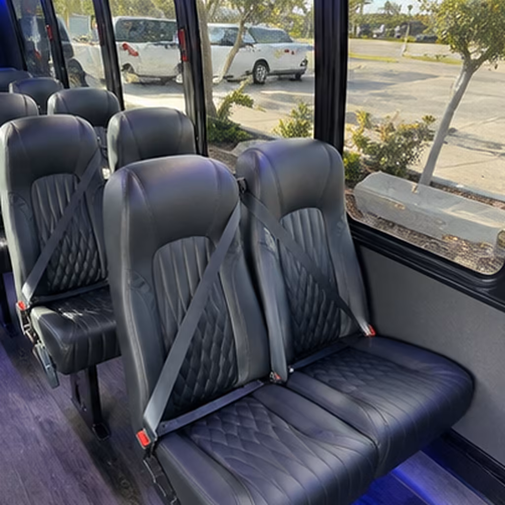 santa barbara 30 passenger minibus interior