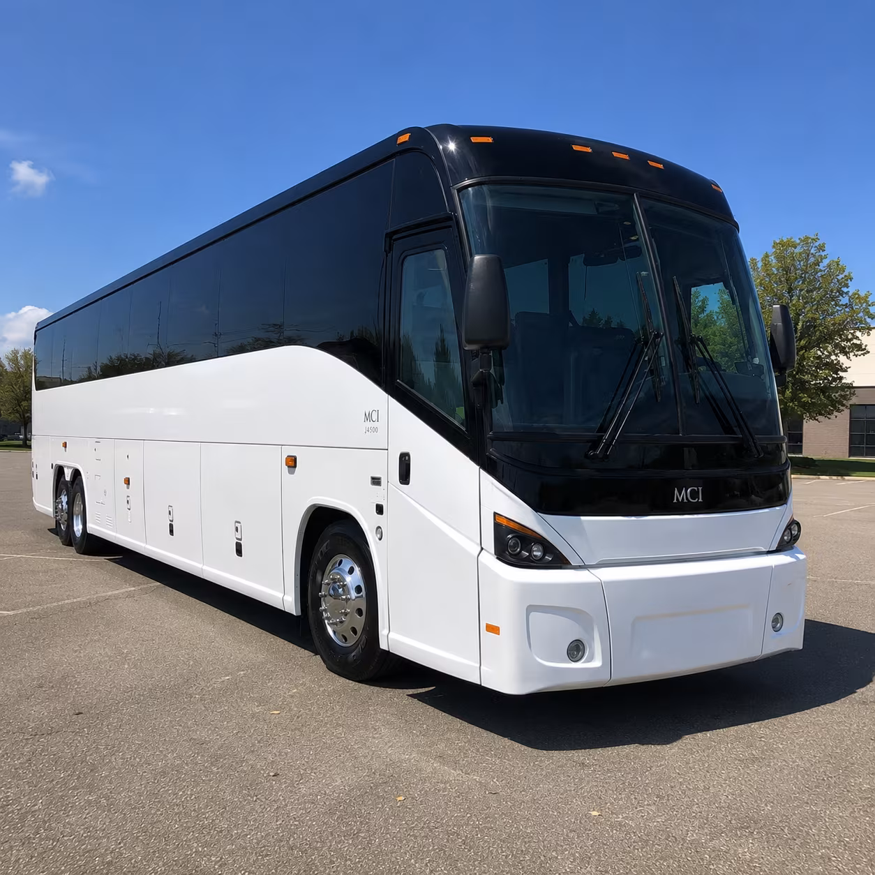santa barbara 45 passenger charter bus