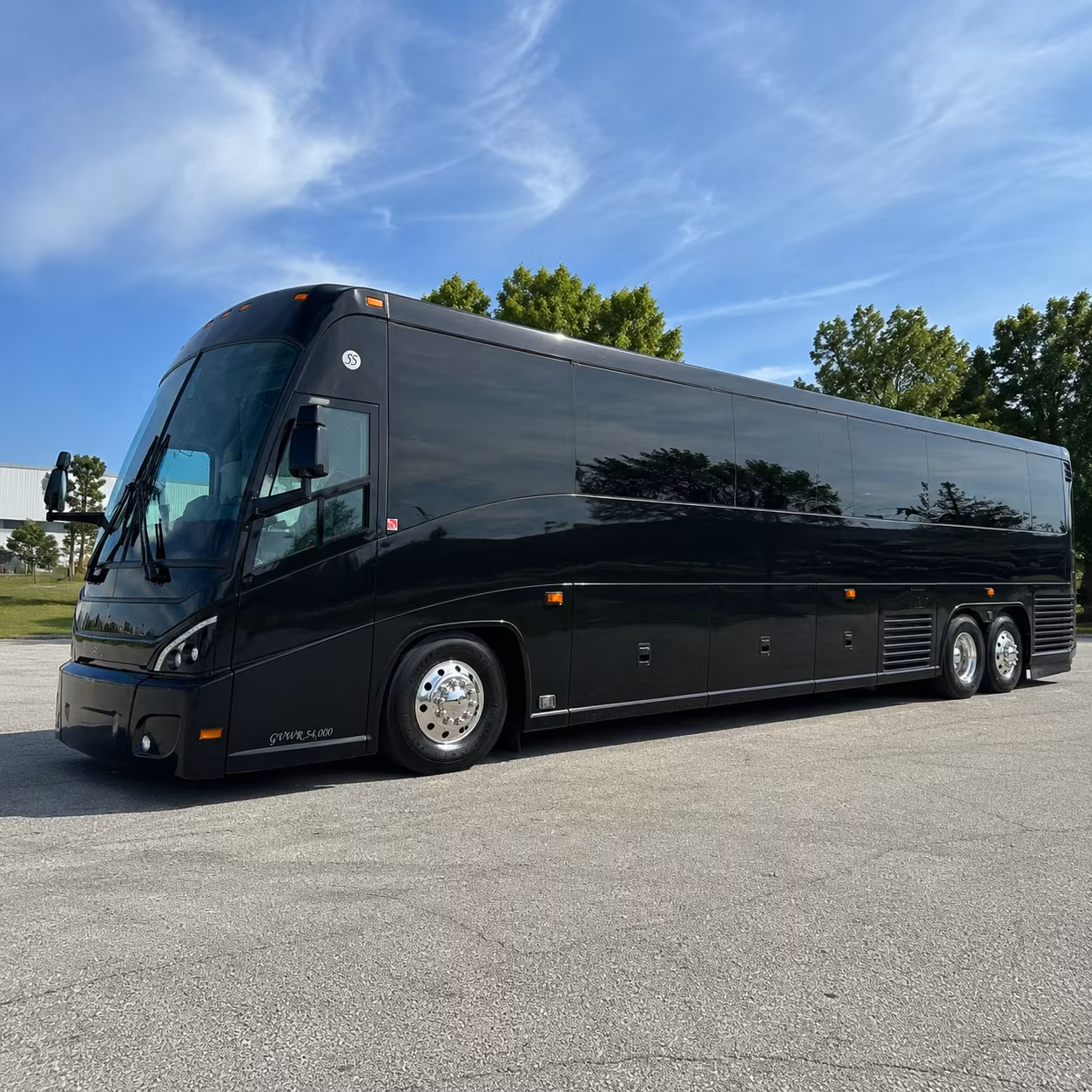 santa barbara 47 passenger charter bus