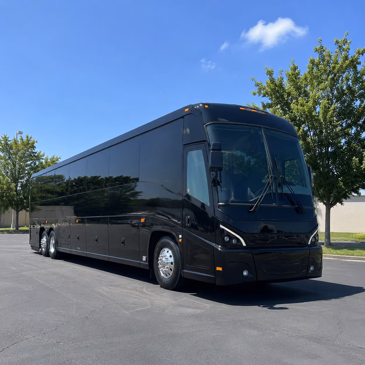 santa barbara 56 passenger charter bus