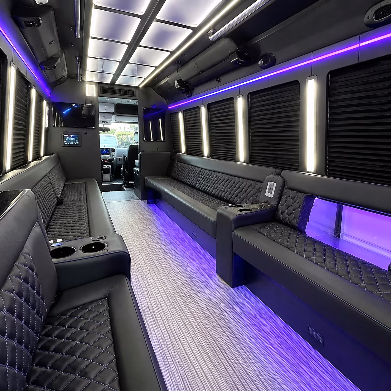 santa barbara along santa barbaras party bus rental