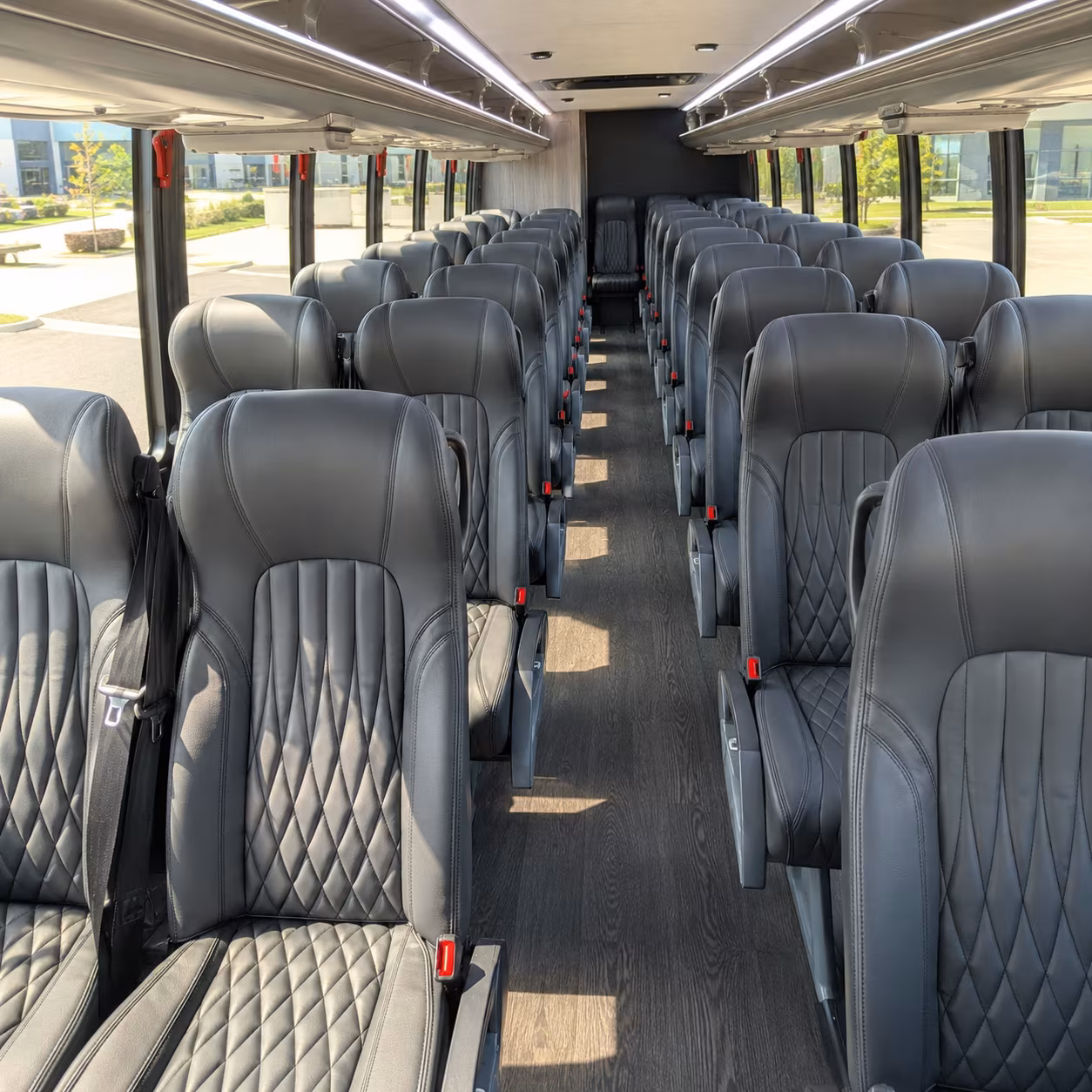 santa barbara concert transportation onboard seating