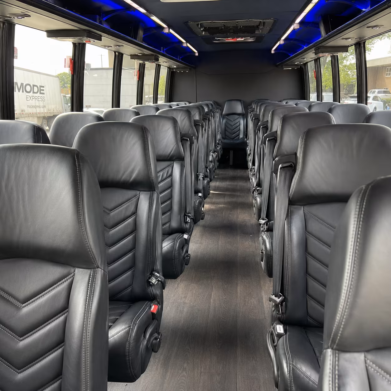 santa barbara convention transportation onboard seating