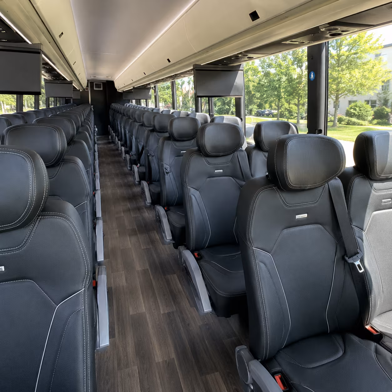 santa barbara corporate transportation onboard seating