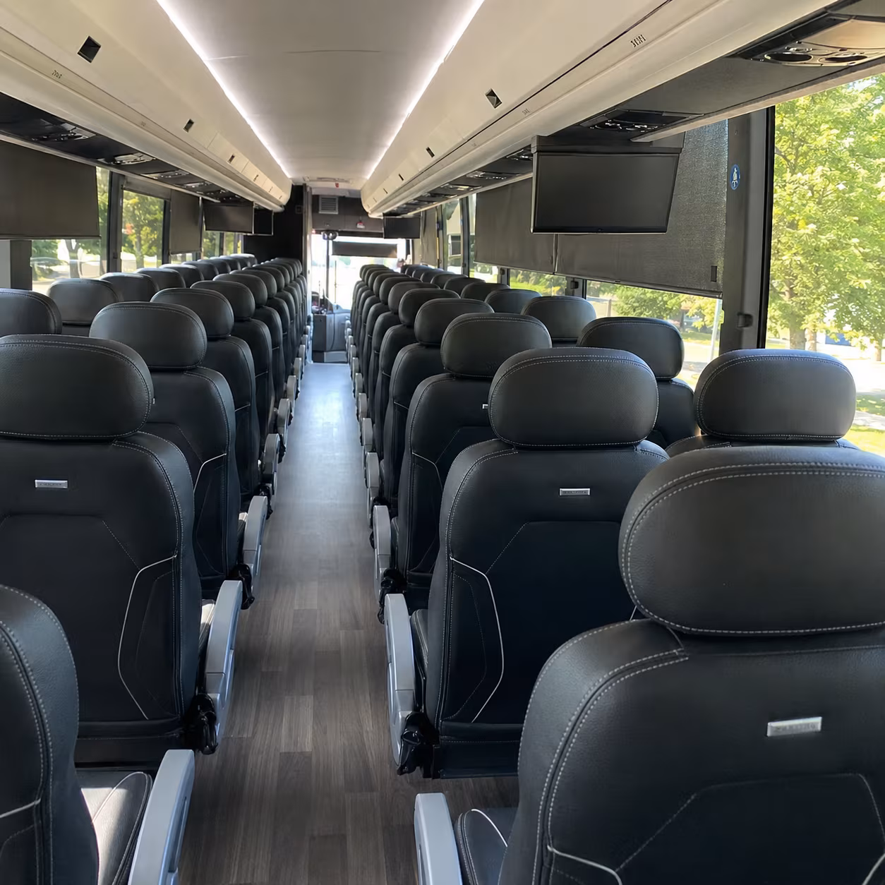 santa barbara government military charter bus rental