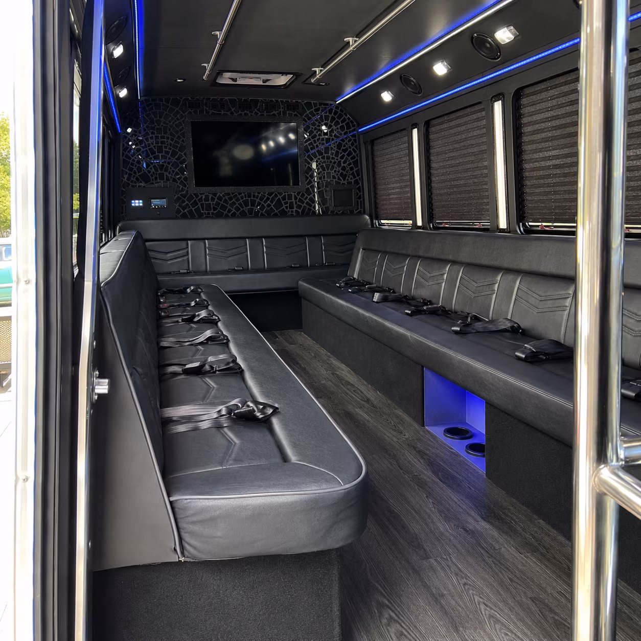 santa barbara night out party bus rental