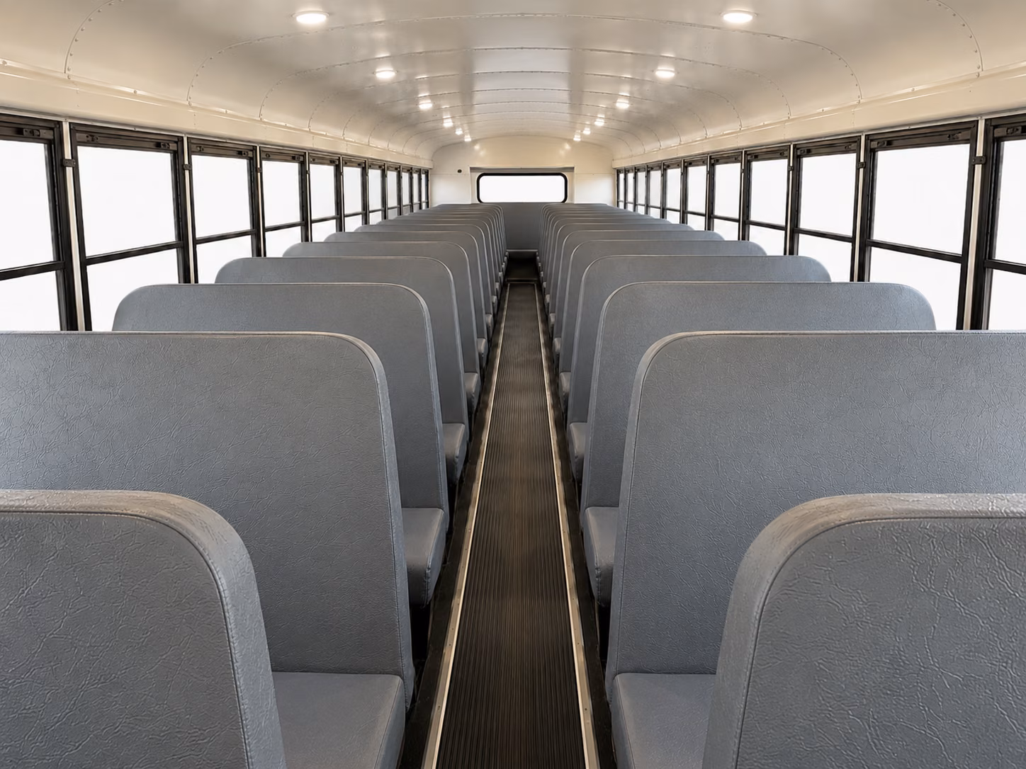 santa barbara school bus interior