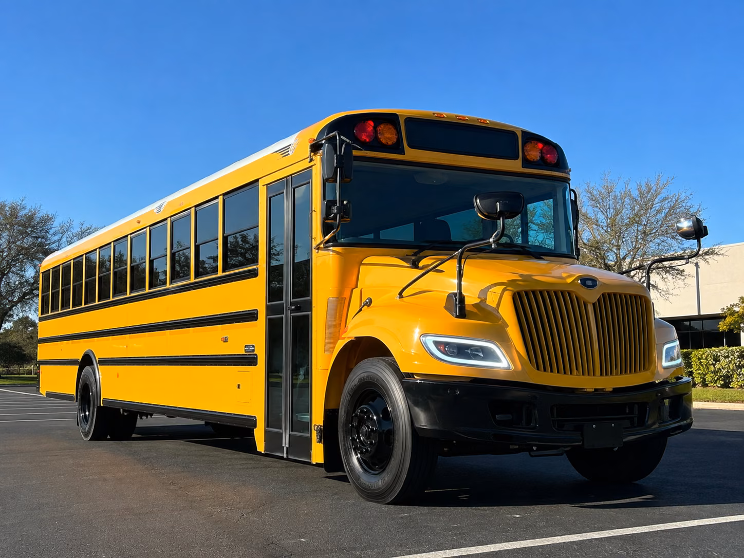 school buses for santa barbara mission and historic district field trips